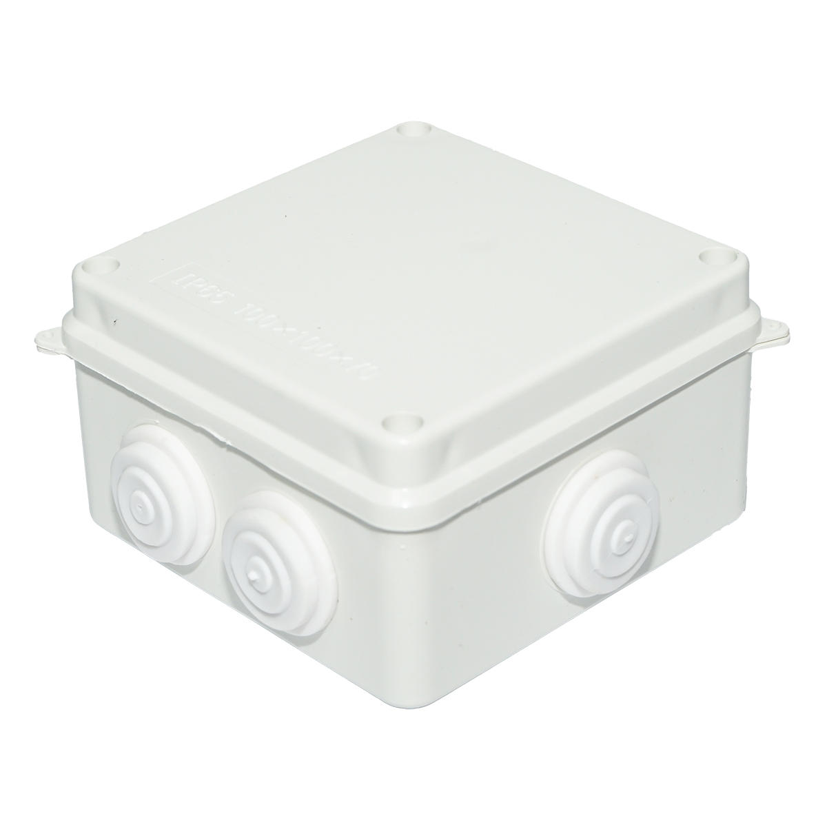 Doza derivatie patrata aparenta 7 intrari 100x100x70mm IP65