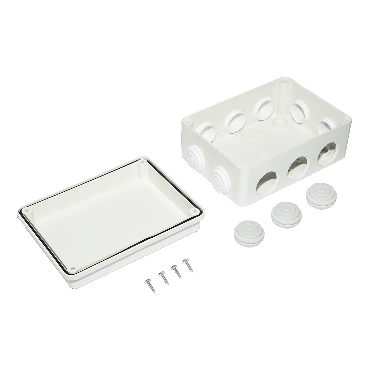 Doza derivatie aparenta 10 intrari 150x110x70mm IP65 - imagine 2