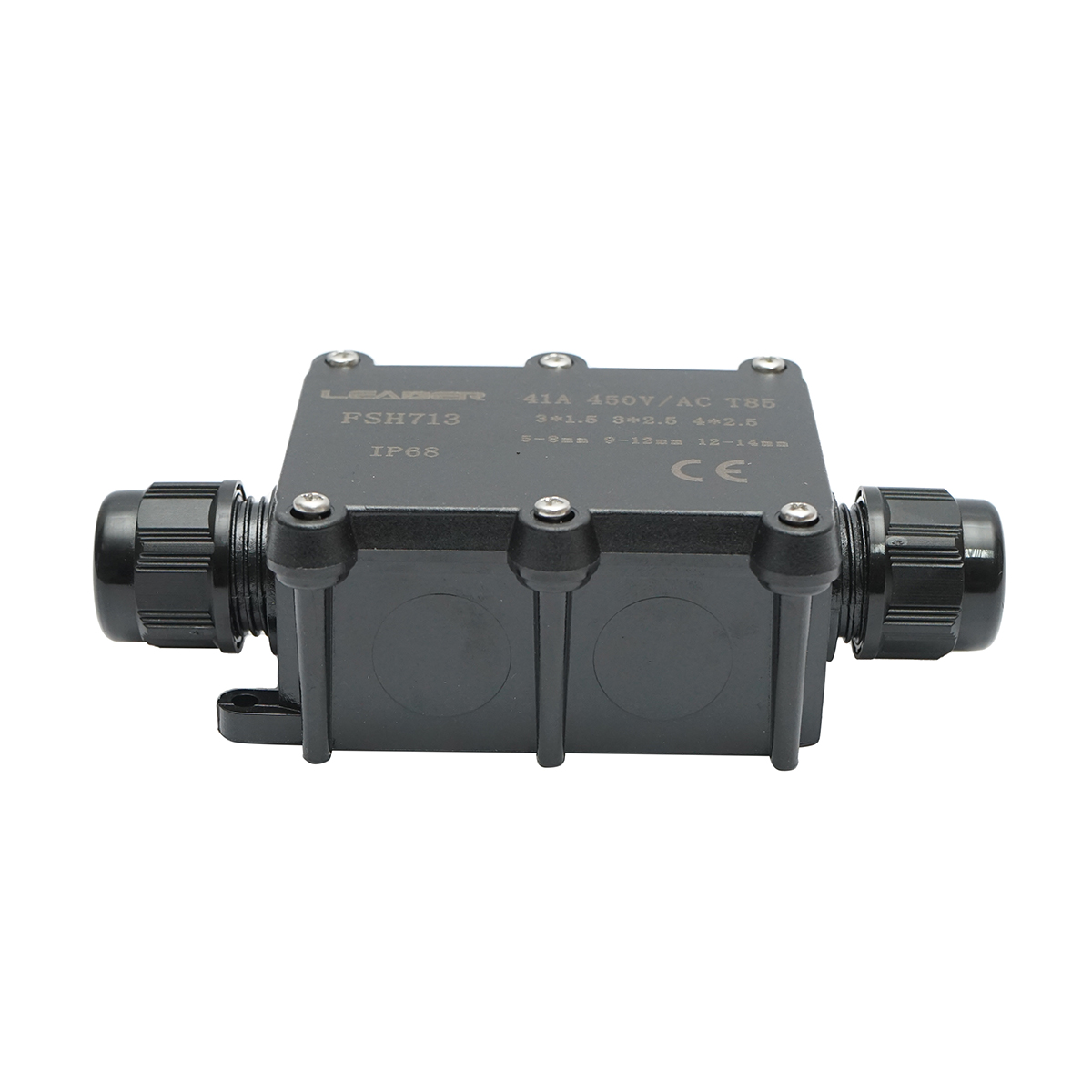 Doza etansa cu presetupe 41A 450V AC, 2 cai 5-14mm IP68 Leader - imagine 5