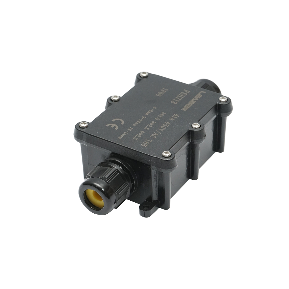 Doza etansa cu presetupe 41A 450V AC, 2 cai 5-14mm IP68 Leader