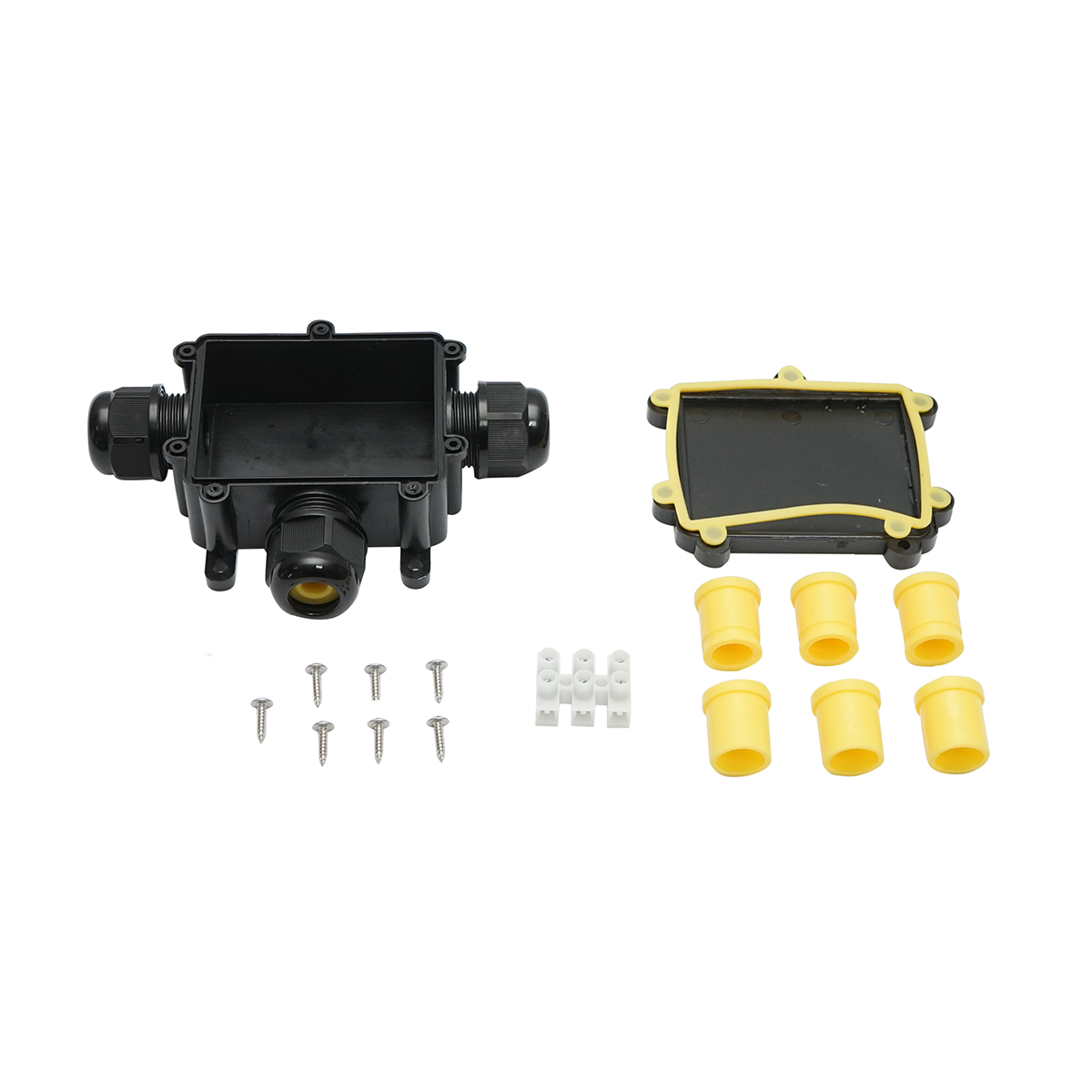 Doza etansa cu presetupe 24A 450V AC, 3 cai 3-14mm IP68 Leader - imagine 3