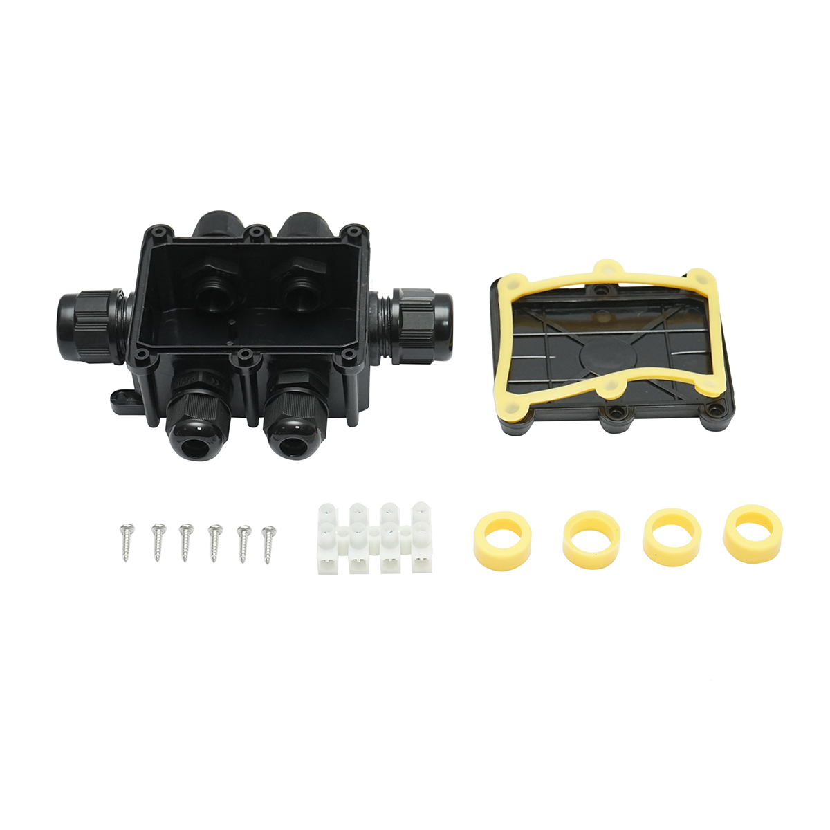 Doza etansa cu presetupe 41A 450V AC, 6 cai 5-14mm IP68 Leader - imagine 3