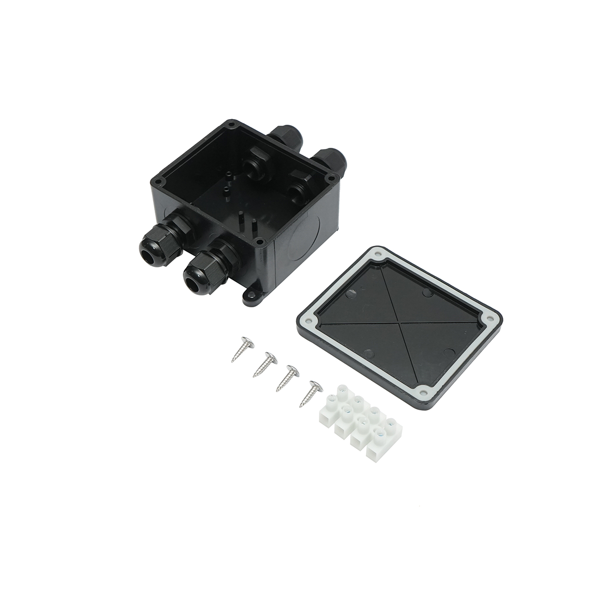 Doza etansa cu presetupe 41A 450V AC, 4 cai 4-18mm IP68 Leader - imagine 3