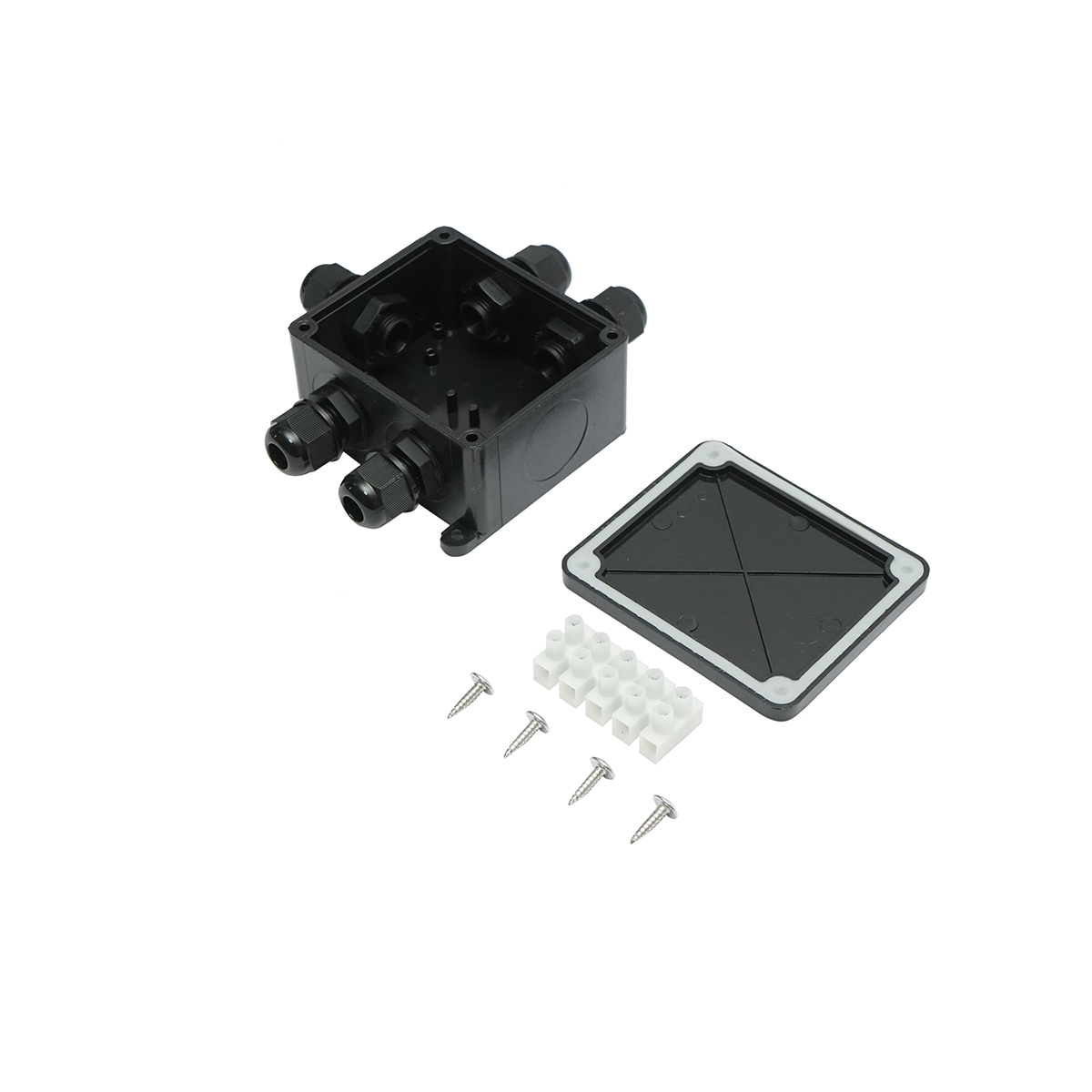 Doza etansa cu presetupe 41A 450V AC, 4 cai 4-18mm IP68 Leader - imagine 3