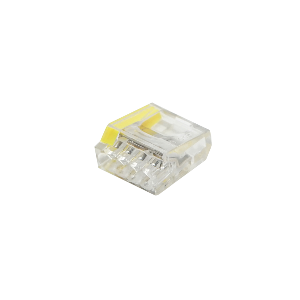 Conector rapid conductor rigid 4P, 0.5-2.5mm, 24A/450V Leader - imagine 2