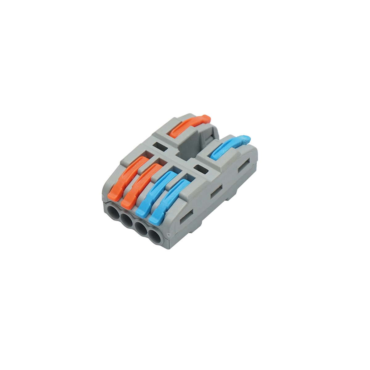 Conector rapid cablu electric 6P, 0.08-4mm, 32A/450V Leader