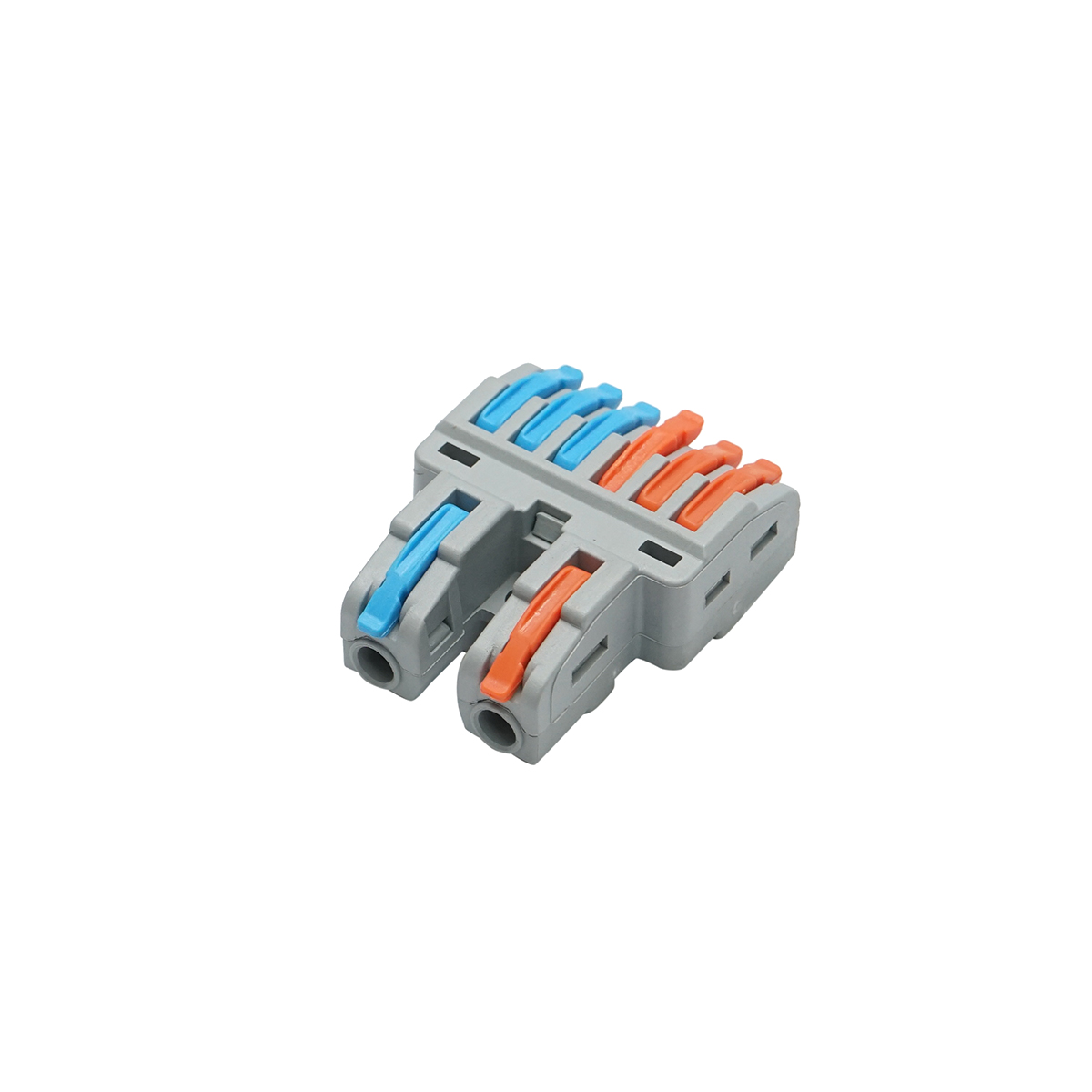 Conector rapid cablu electric 8P, 0.08-4mm, 32A/450V Leader - imagine 2