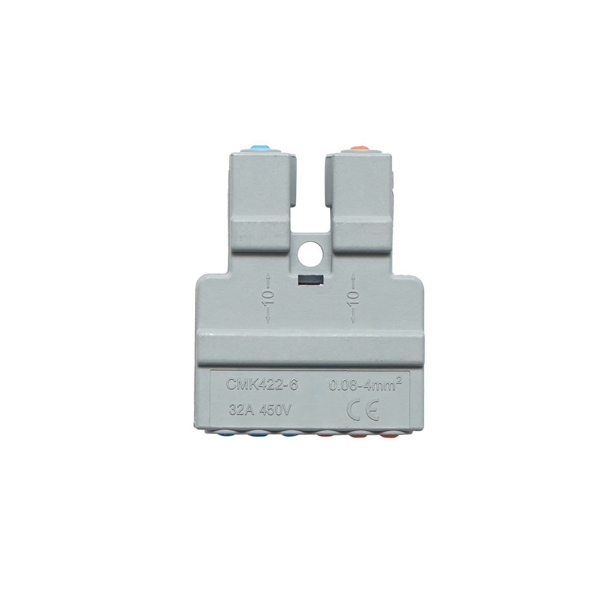 Conector rapid cablu electric 8P, 0.08-4mm, 32A/450V Leader - imagine 4