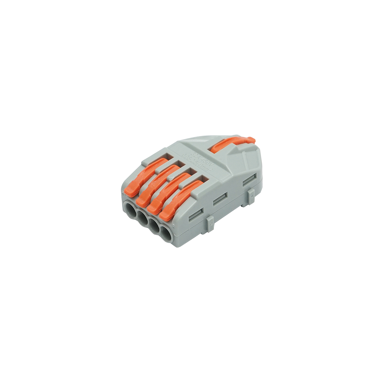 Conector rapid cablu electric 5P, 0.08-4mm, 32A/450V Leader