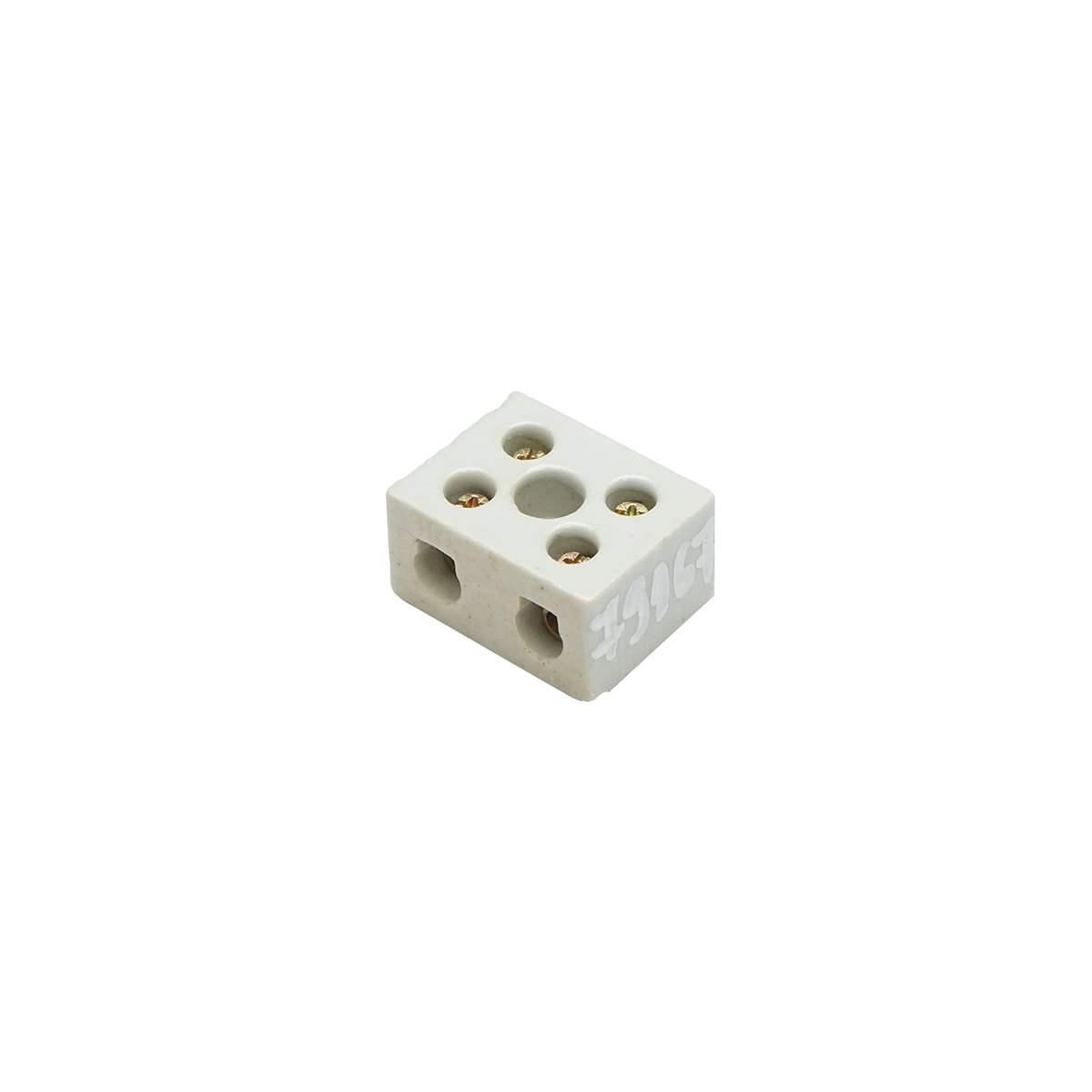 Regleta ceramica de conexiuni 2P, 0.5-6mm, 15A Leader