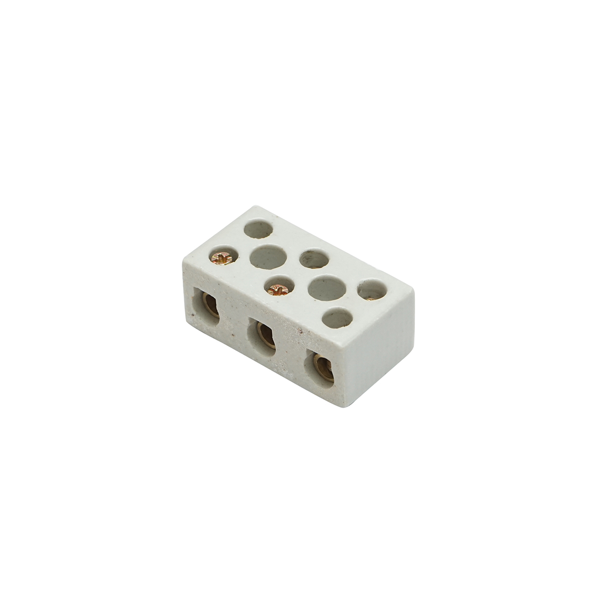 Regleta ceramica de conexiuni 3P, 0.5-6mm, 30A Leader