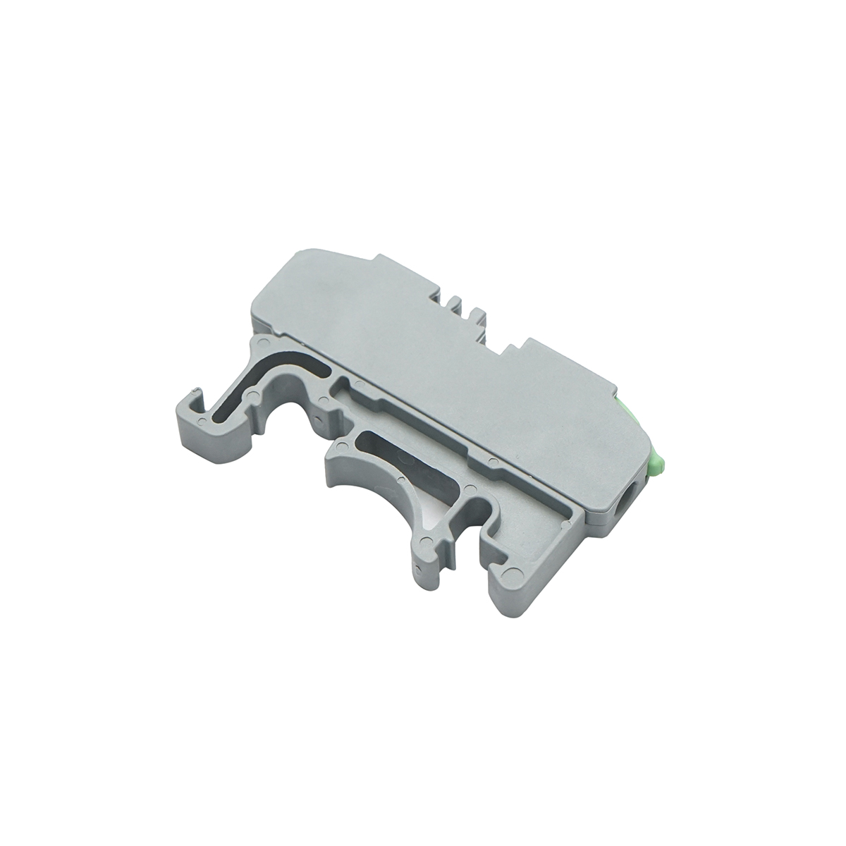 Conector rapid cablu electric 2P, 0.08-4mm, 32A/450V pentru sina DIN Leader - imagine 2