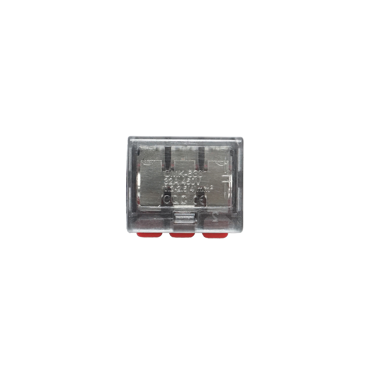 Conector rapid cablu electric 3P, 0.2-4mm, 32A/450V Leader - imagine 3