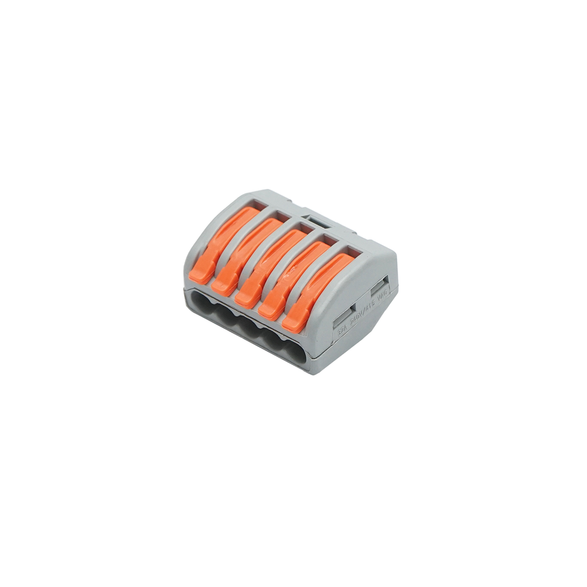 Conector rapid cablu electric 5P, 0.08-4mm, 32A/415V AC Leader