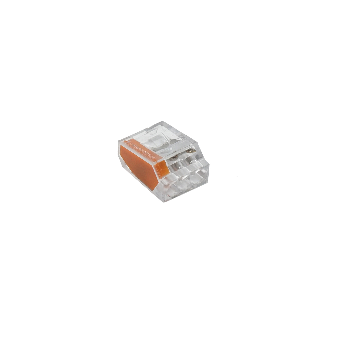Conector rapid conductor rigid 3P, 0.75-2.5mm, 24A/450V Leader