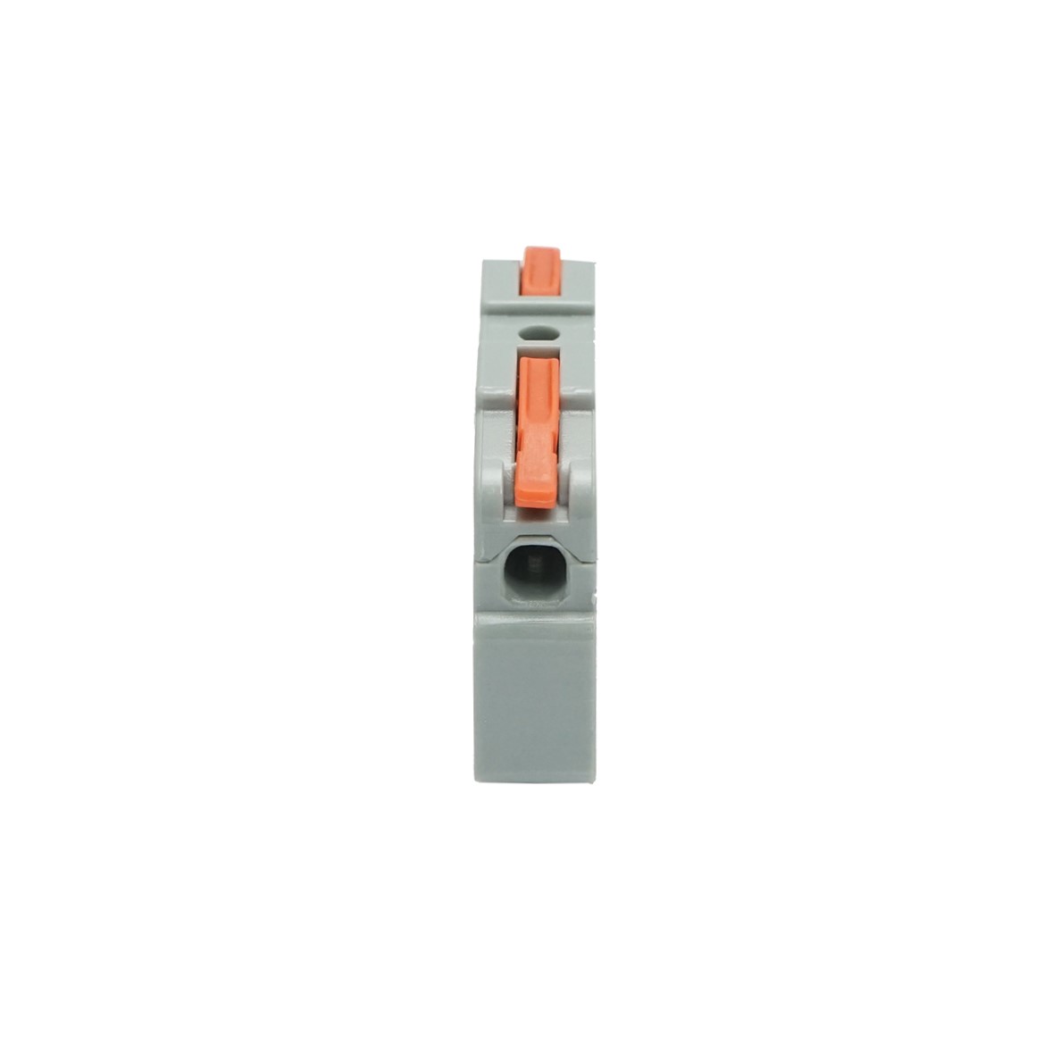 Conector rapid cablu electric 2P, 0.08-4mm, 32A/450V pentru sina DIN Leader - imagine 4