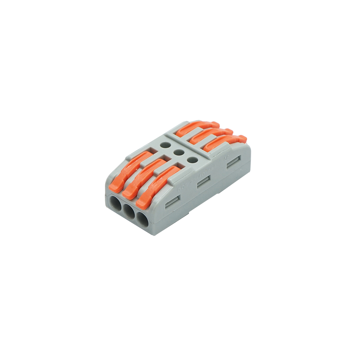 Conector rapid cablu electric 6P, 0.08-4mm, 32A/450V Leader
