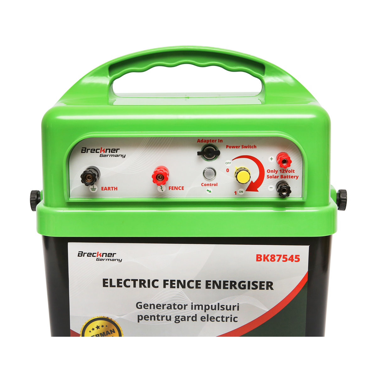 Aparat generator impulsuri DC 220V/AC 12V 6.2 Joule, 40 km gard electric Breckner Germany - imagine 4