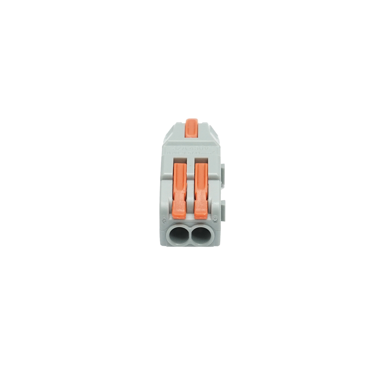 Conector rapid cablu electric 3P, 0.08-4mm, 32A/450V Leader - imagine 3