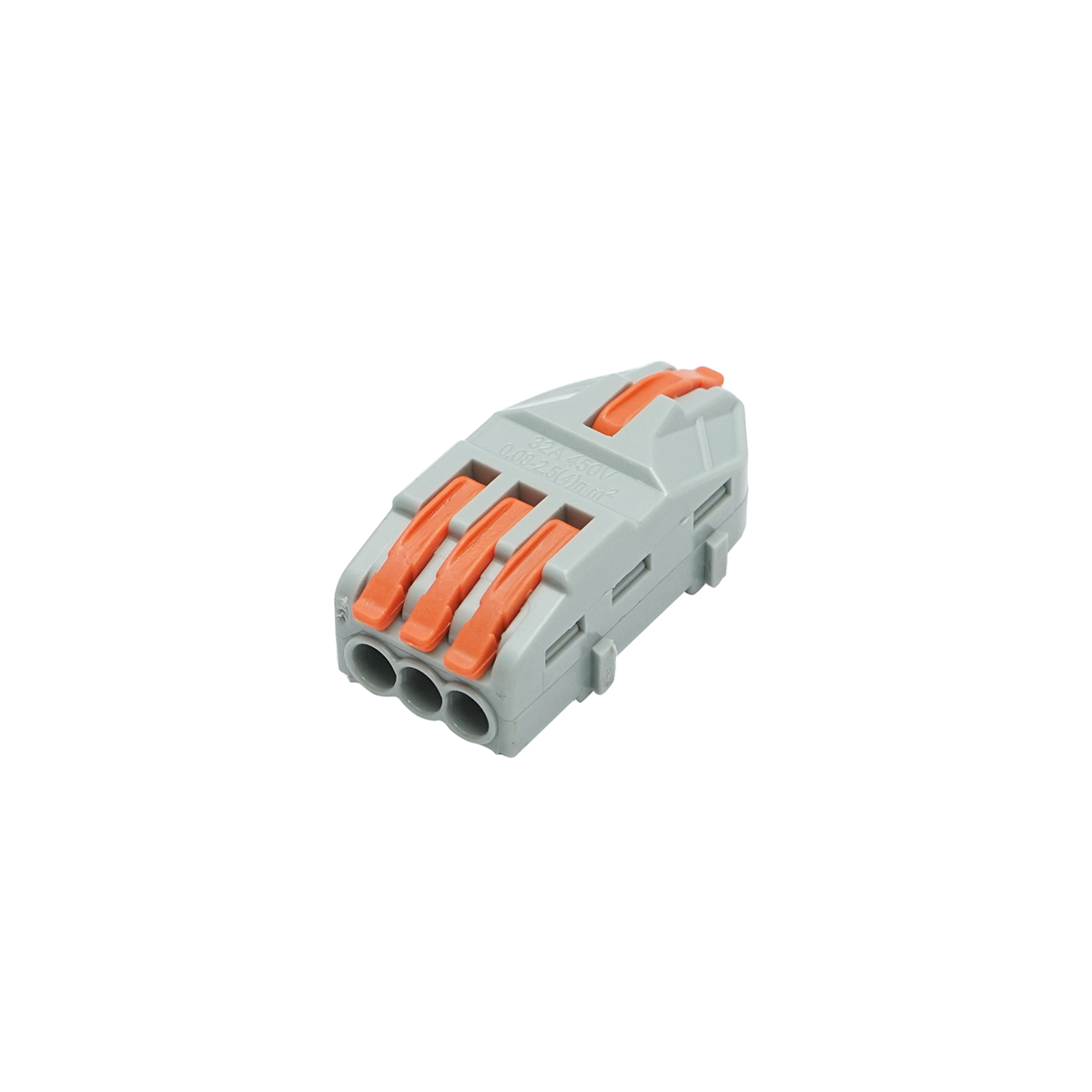 Conector rapid cablu electric 4P, 0.08-4mm, 32A/450V Leader