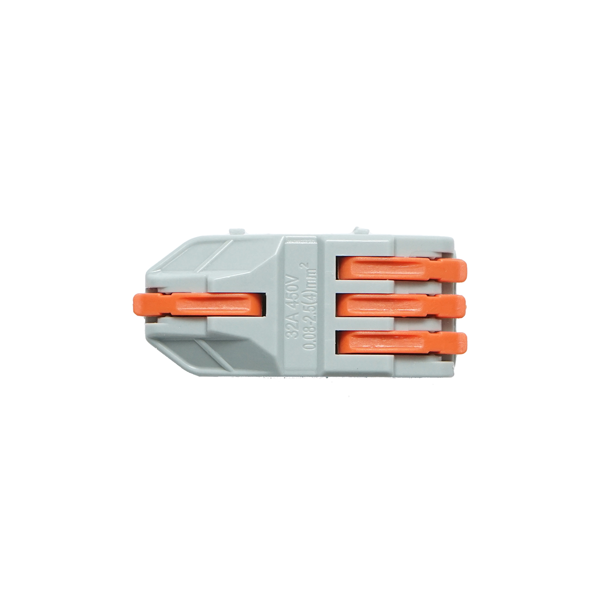 Conector rapid cablu electric 4P, 0.08-4mm, 32A/450V Leader - imagine 3