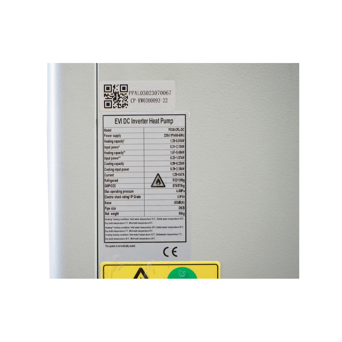 Pompa de caldura monobloc aer-aer 8.4KW, 220V IPX4 Pool World - imagine 6