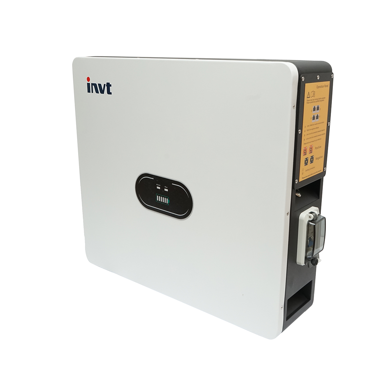 Baterie stocare Li-ion 5.12kW LiFePO4 51.2V, 100Ah pentru sisteme solare 520x470x141.5mm IP67 INVT - imagine 2