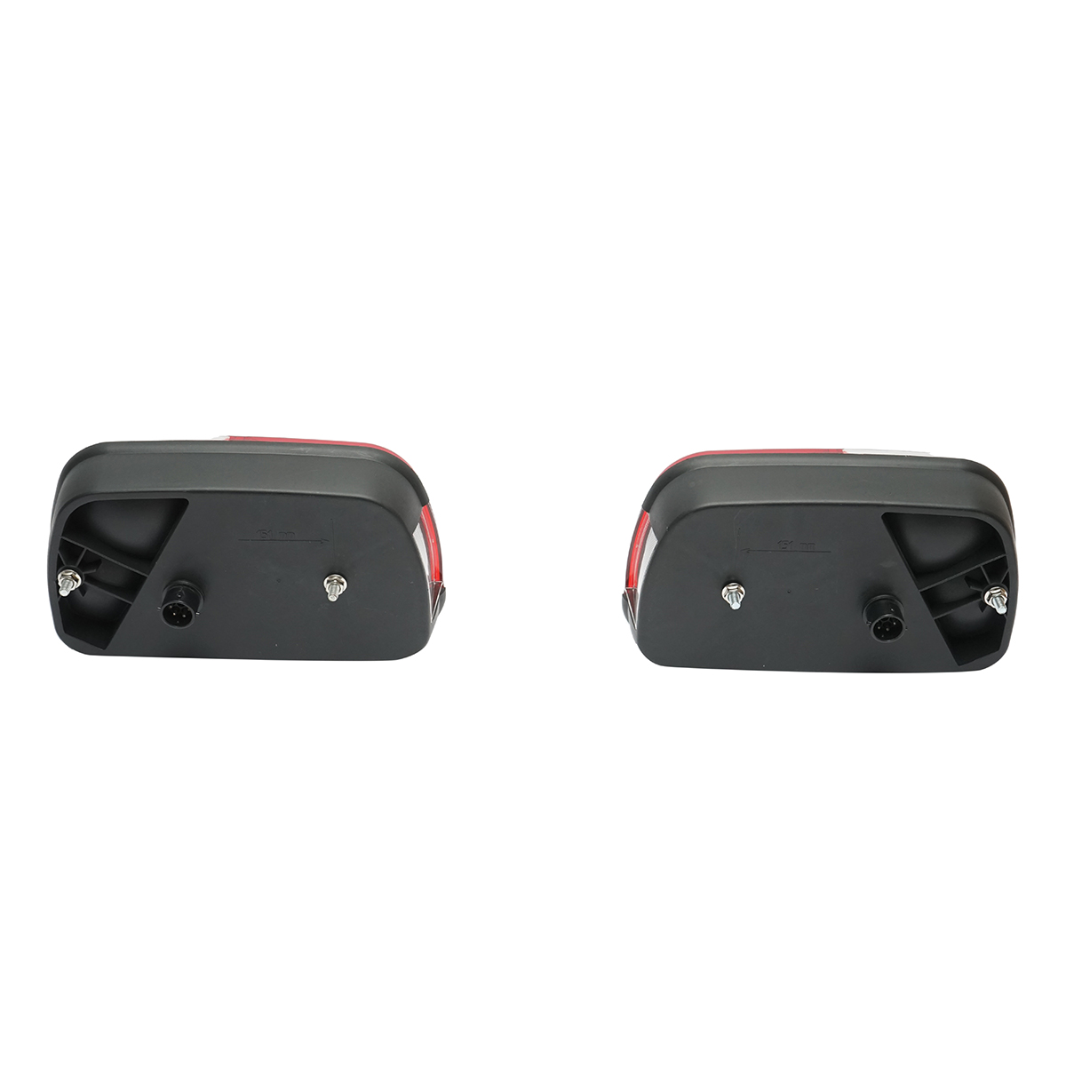 Set lampi spate 12V stanga/dreapta 235x140x60mm Breckner Germany - imagine 3