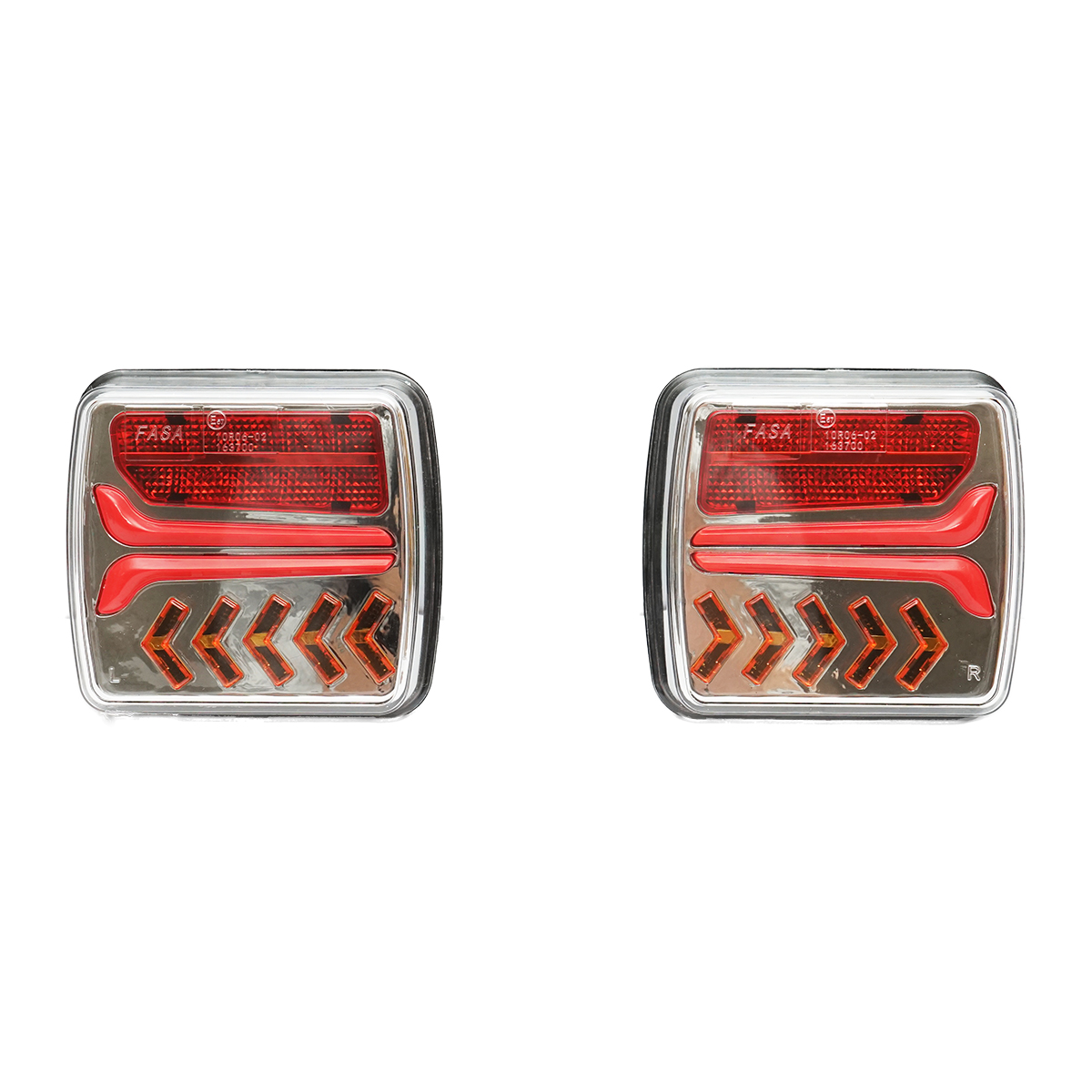Set lampi remorca LED 12-24V cu magnet si control wireless, baterie 3.7V/2000mAh IP65 Breckner Germany - imagine 4