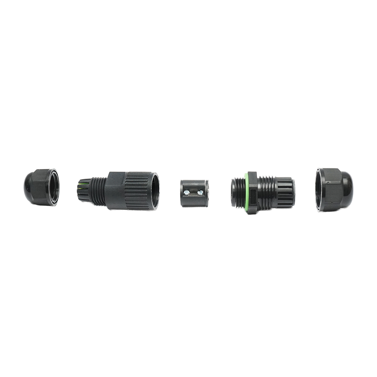 Conector cablu electric M18, 3P, 10A/250V IP67 Leader - imagine 3
