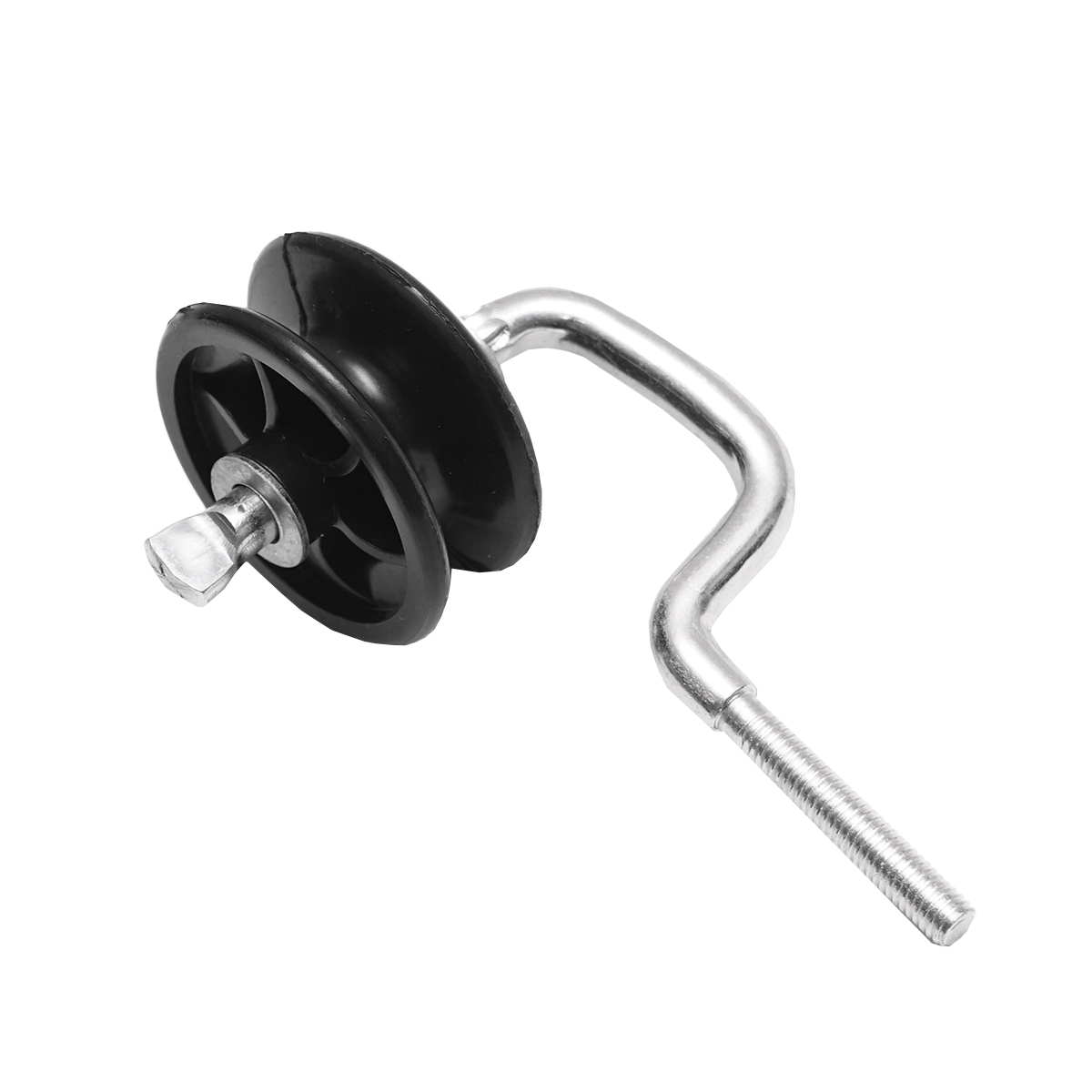 Izolator negru cu filet M6 gard electric Breckner Germany - imagine 3