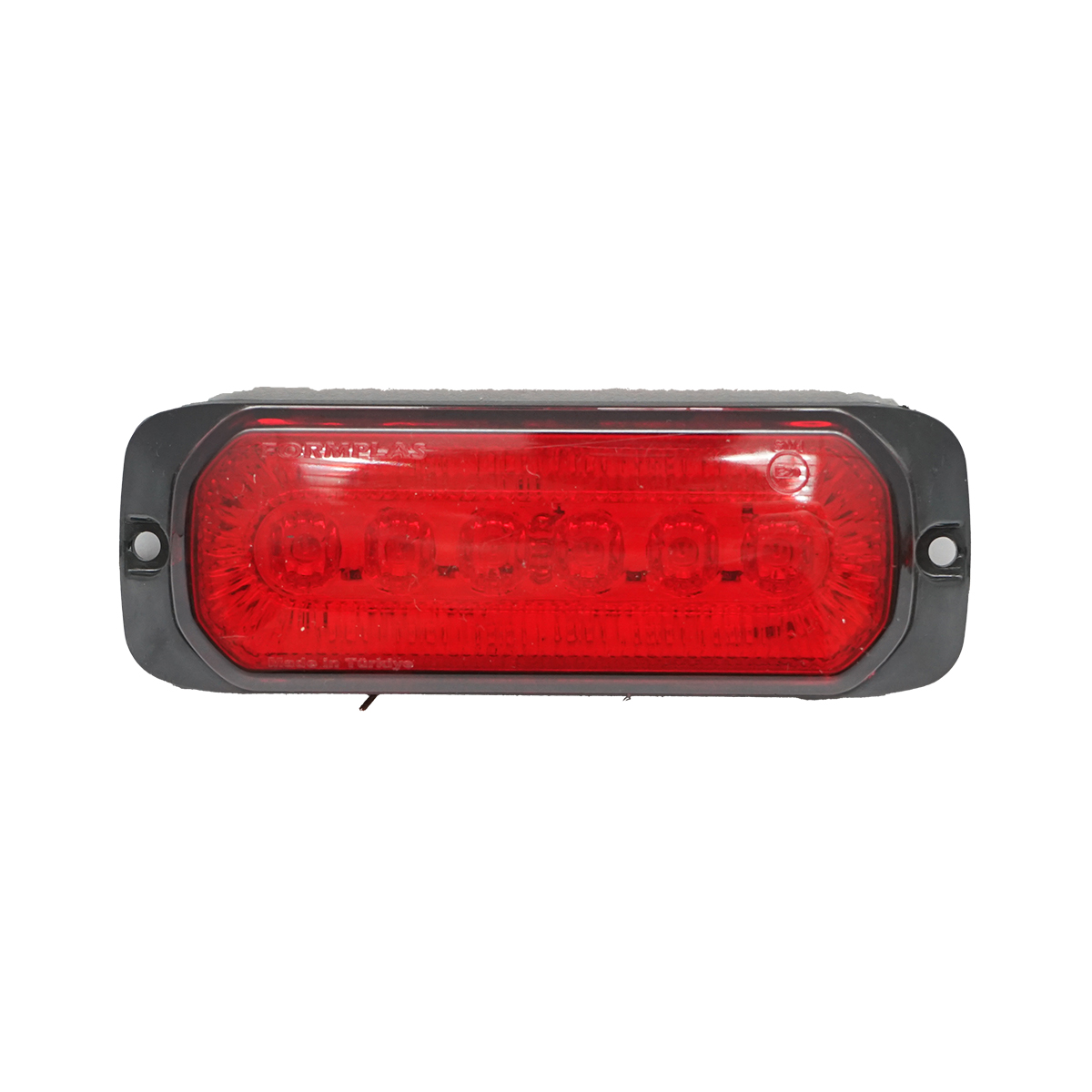 Lampa laterala gabarit LED 12-24V rosie 132x46mm Breckner Germany