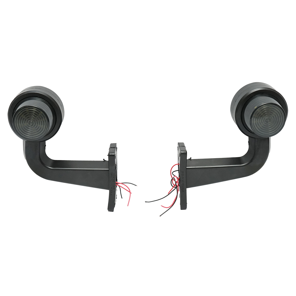 Set lampi gabarit laterale LED rosu-alb fumuriu 12V-24V Breckner Germany