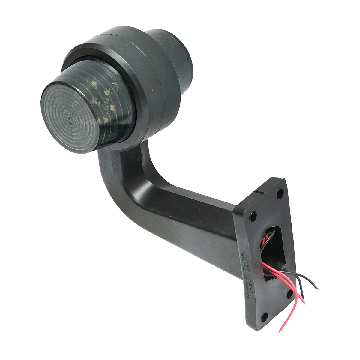 Set lampi gabarit laterale LED rosu-alb fumuriu 12V-24V Breckner Germany - imagine 2