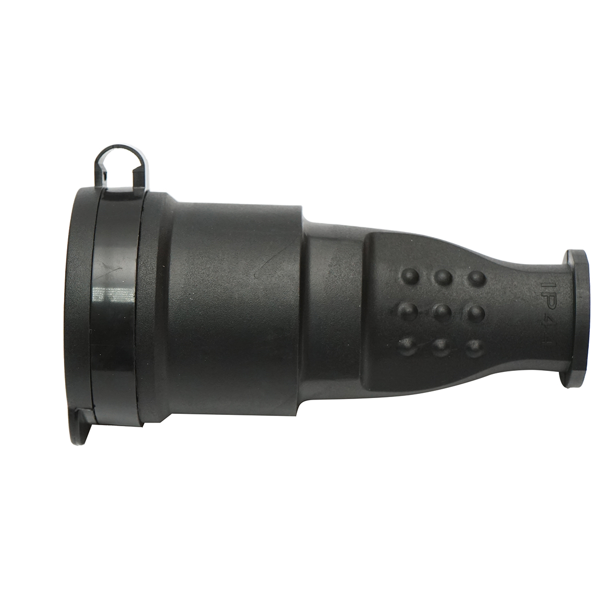 Cupla schuko cauciuc 250V, 16A cu maner, capac si impamantare IP44 Breckner Germany - imagine 2