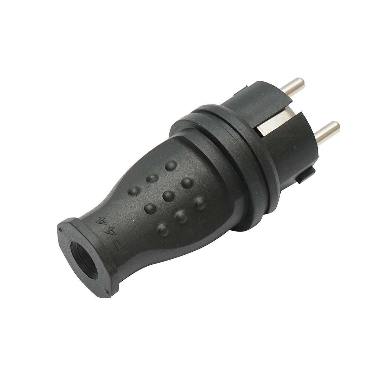 Stecher schuko cauciuc 250V, 16A cu maner si impamantare IP44 Breckner Germany - imagine 2