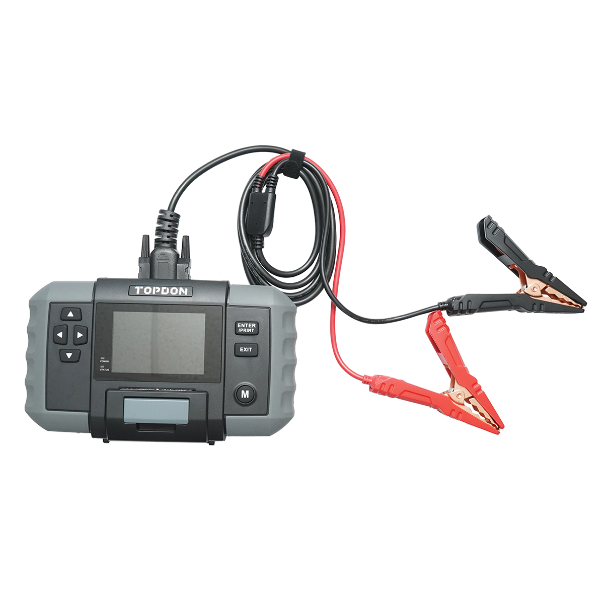Tester baterie digital cu imprimanta 12-24V, protectie polaritate 100-2000A BT600 - imagine 2