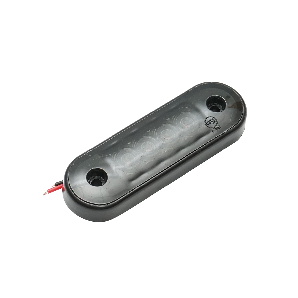 Lampa laterala gabarit slim LED 12-24V, galben fumuriu 83x27mm Breckner Germany - imagine 3