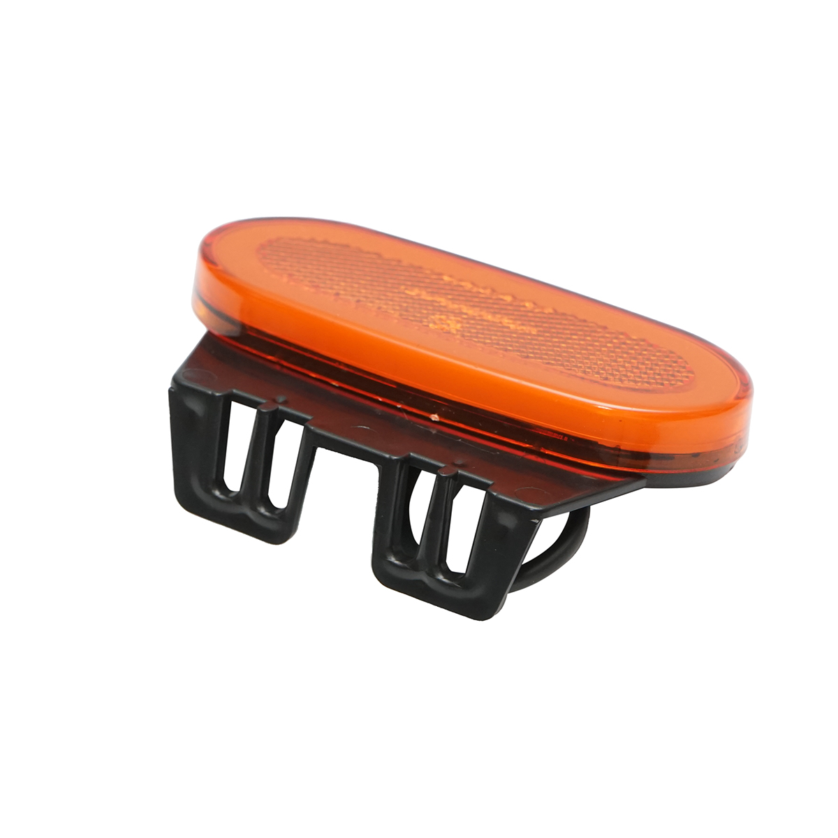 Lampa gabarit laterala ovala LED NEON 12-24V galbena cu suport 105x46mm Breckner Germany - imagine 3