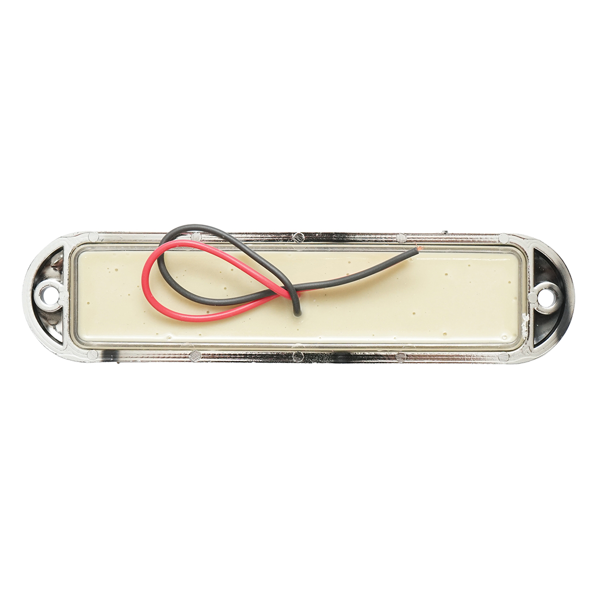 Lampa laterala gabarit LED 12-24V, alb 155x37mm, rama cromata Breckner Germany - imagine 2