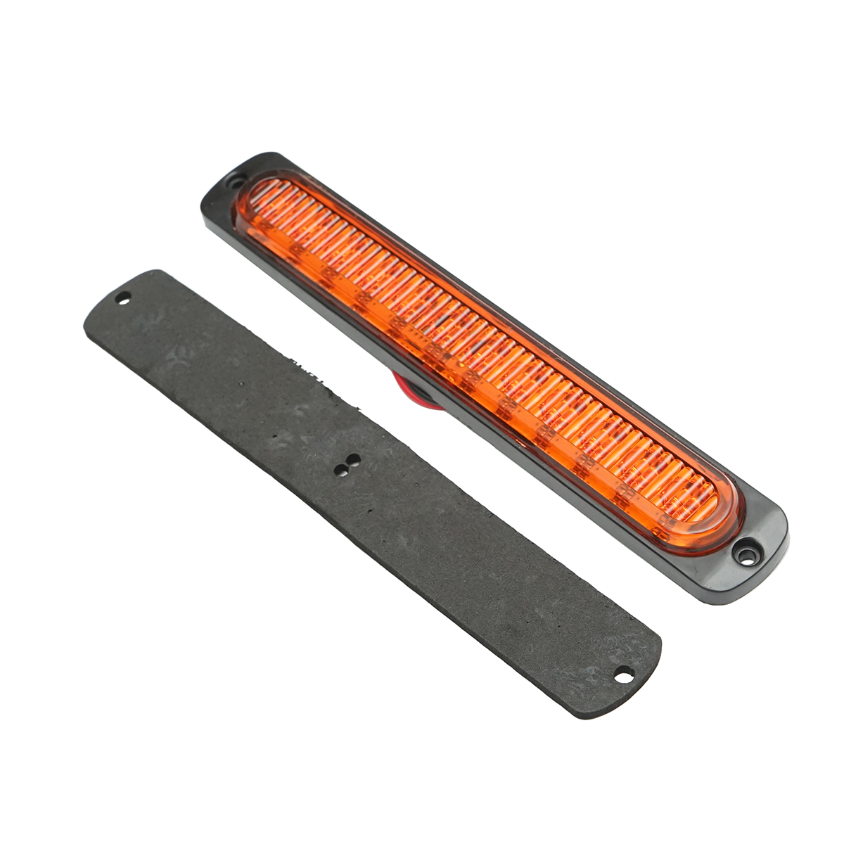 Lampa laterala gabarit slim LED 12-24V, galben 190x30mm Breckner Germany - imagine 2