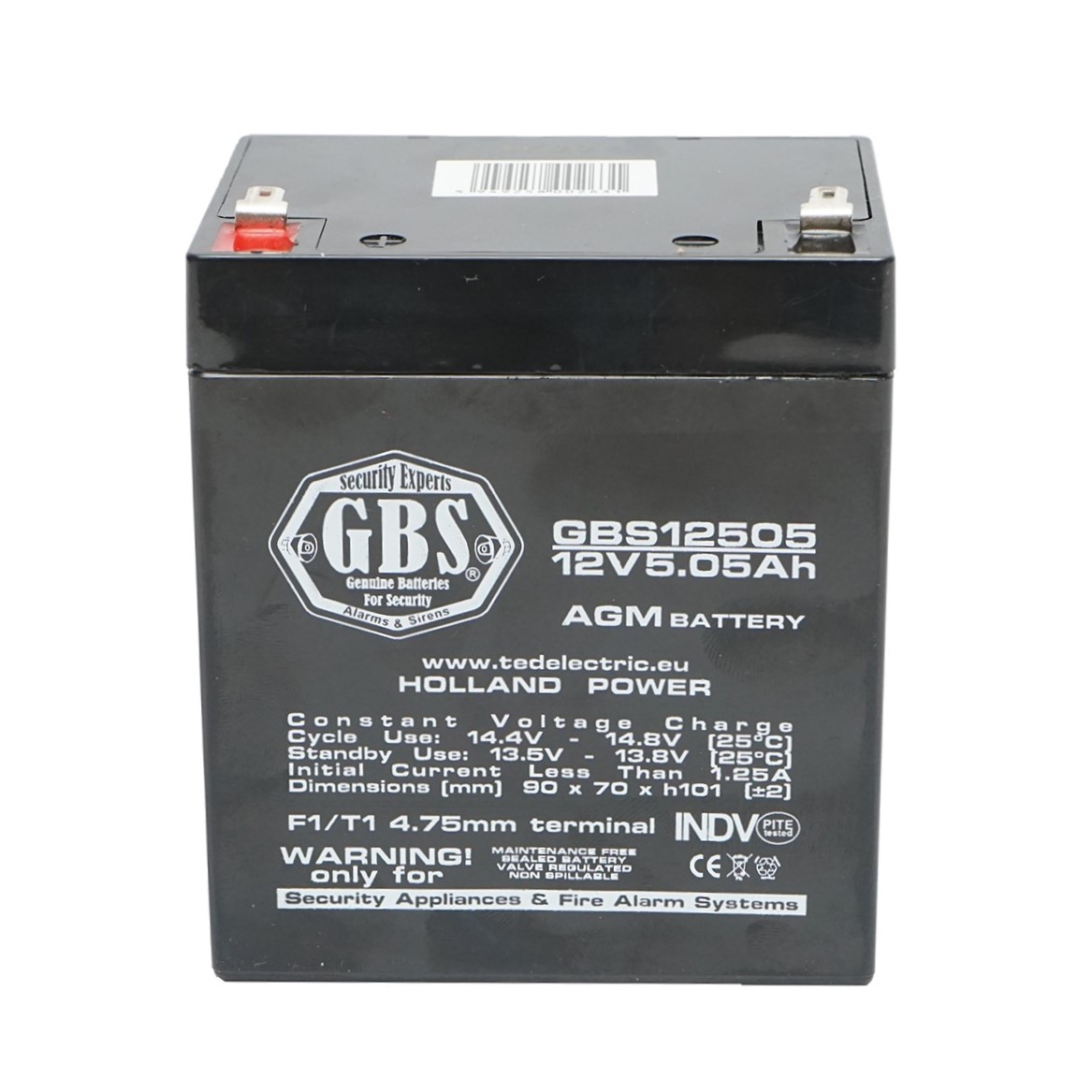 Baterie stationara AGM 12V/5.05Ah 90x70x101mm FC12-5