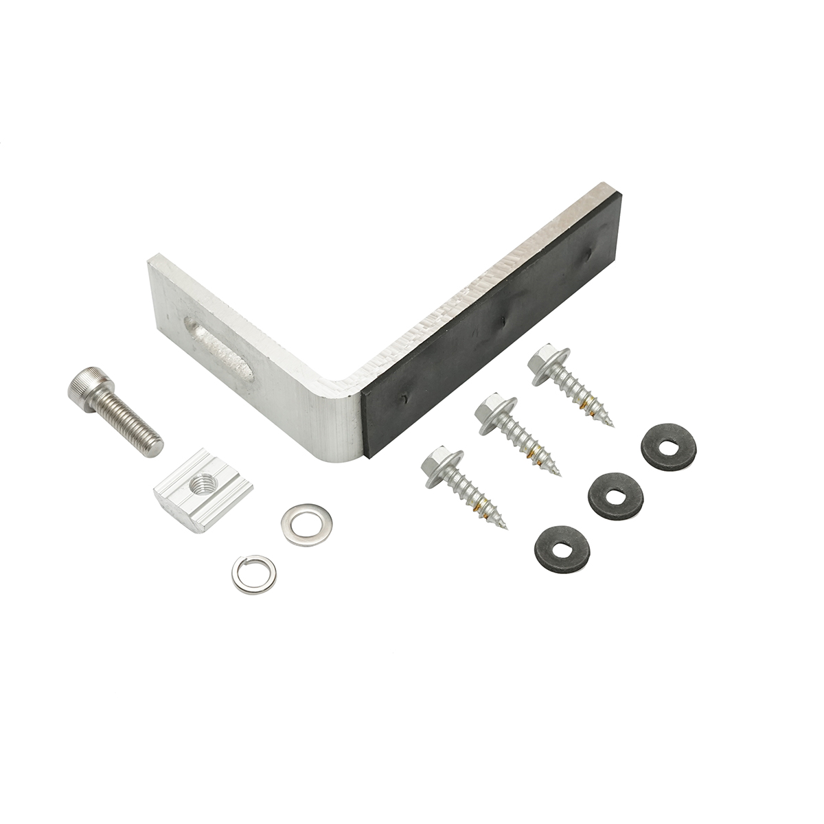 Clema tip L pentru prinderi panouri solare fotovoltaice sistem A, 20mm Breckner Germany - imagine 2