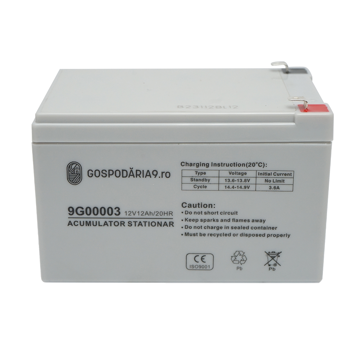 Baterie sistem solar cu gel 12V 12Ah 20HR, 152x99x96x102mm, FC12-12 Gospodaria 9