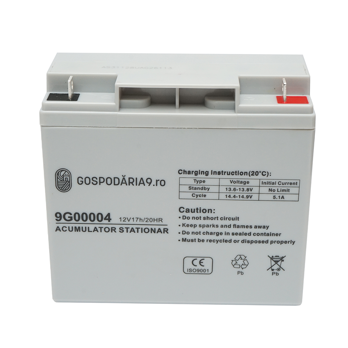 Baterie pentru panou solar 12V, 17Ah-20Hr Gospodaria 9