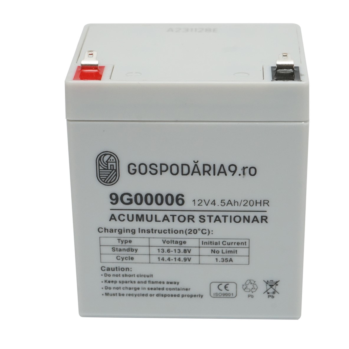 Baterie sistem solar cu gel 12V 4.5Ah 20HR, 90x70x101x107mm FC12-4.5 Gospodaria 9