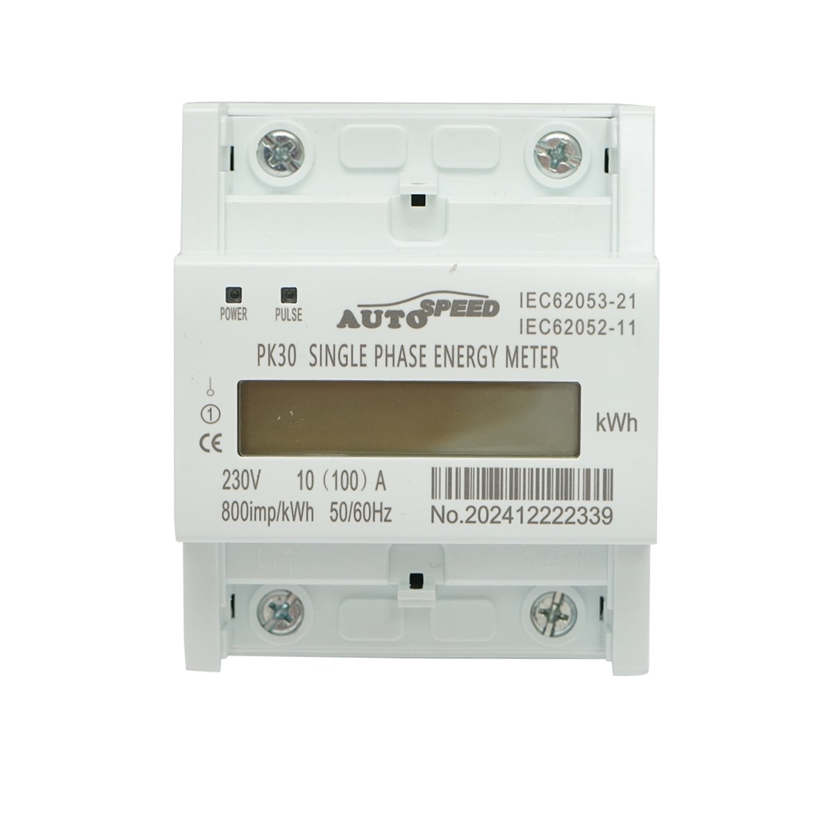 Contor, smart-meter digital monofazic 230 VAC, 100A, sina DIN 4 module MF0028-02806
