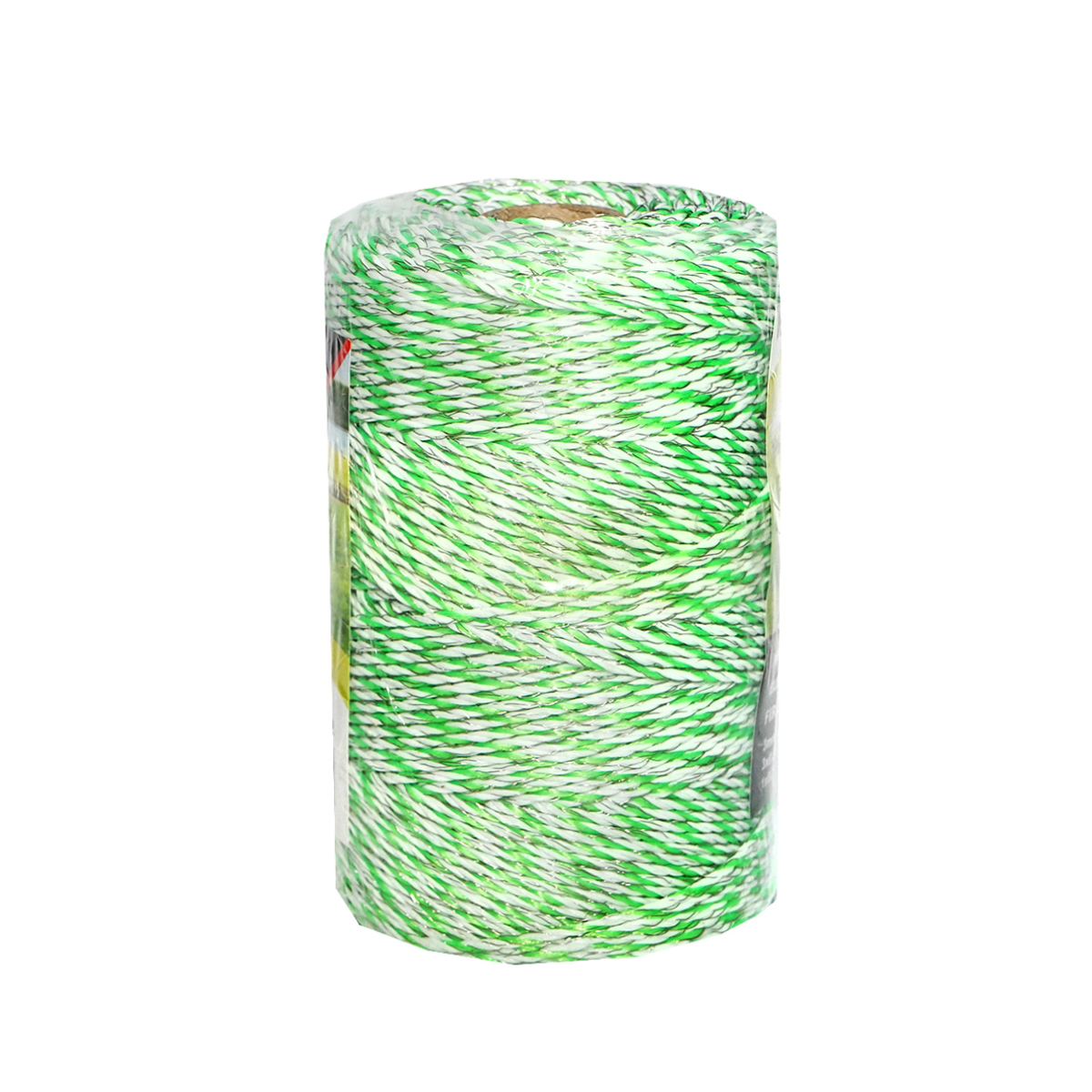 Rola fir verde-alb fi 3mm 3x0.2mm inox, 1x0.25 cupru 0.45 Ohm/m, 250m gard electric Breckner Germany - imagine 3