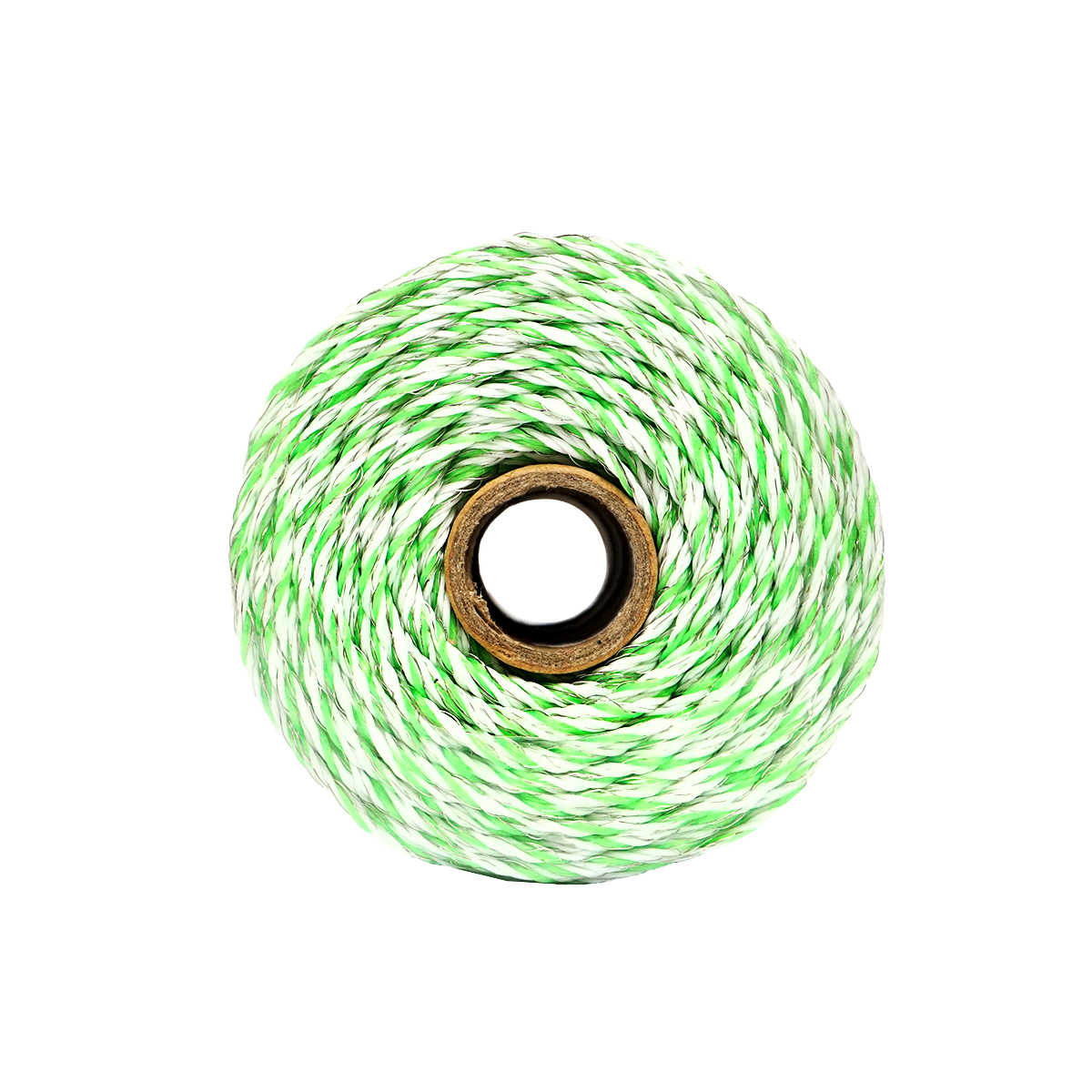 Rola fir verde-alb fi 3mm 3x0.2mm inox, 1x0.25 cupru 0.45 Ohm/m, 250m gard electric Breckner Germany - imagine 4