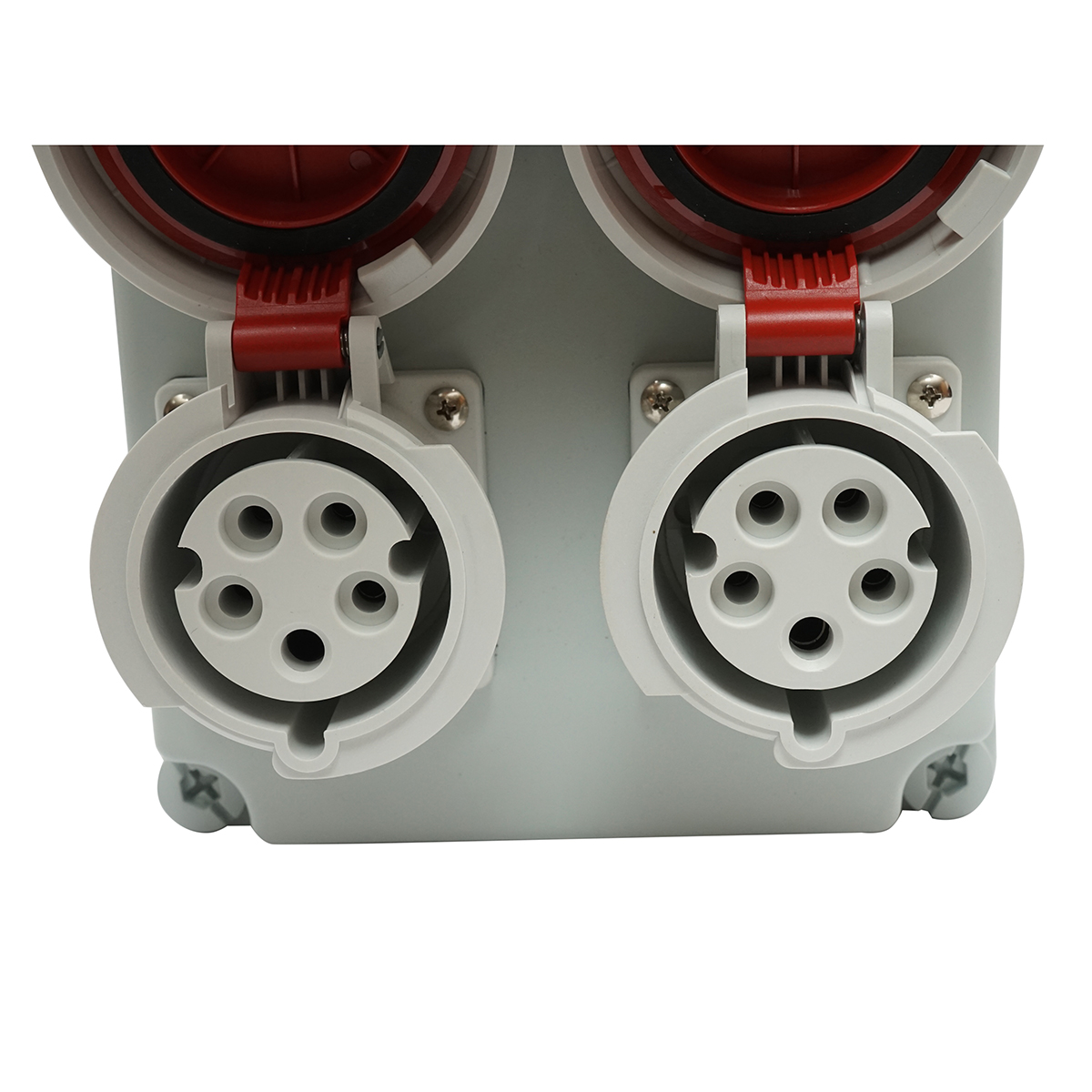 Tablou grup prize organizare santier 2x400V/32A, 6 module, 340x220x160mm IP67 SUNTREE - imagine 6